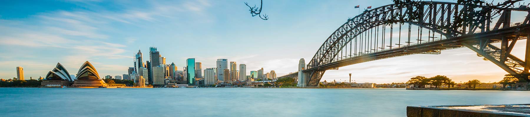 View of the Harbour Bridge and Sydney Opera House - Rydges Sydney Hotels