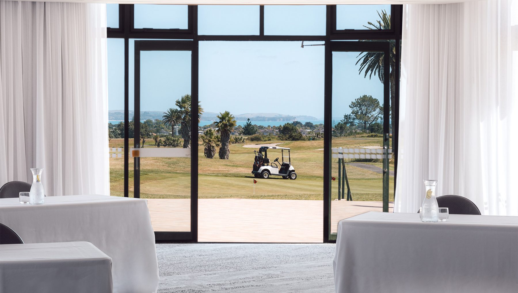 Scenic View from Balcony at Venue Hire Auckland