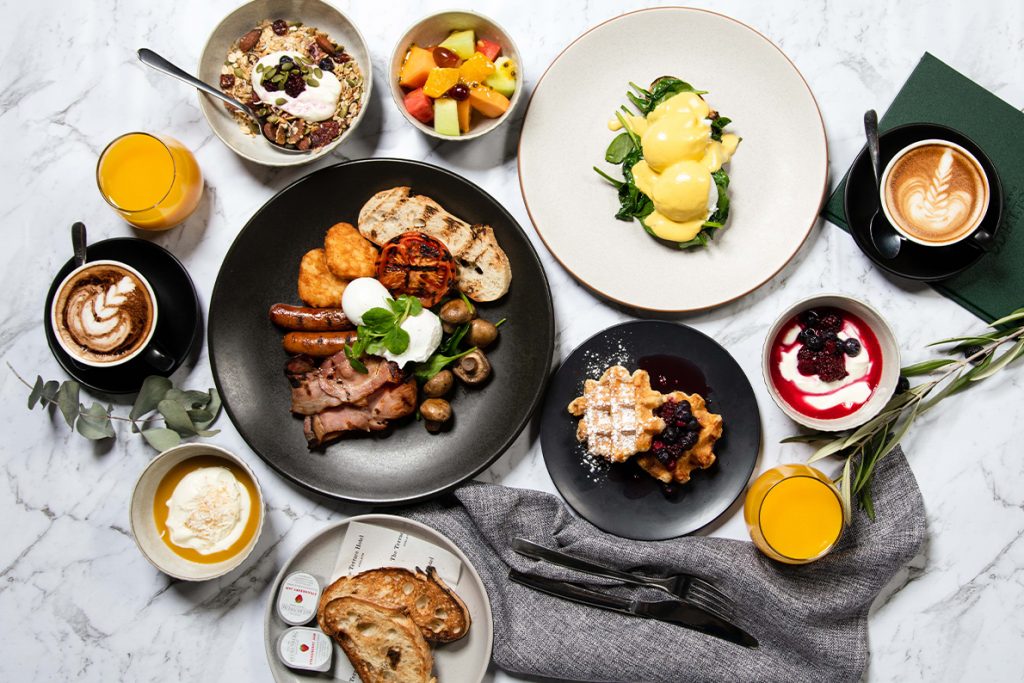 Breakfast at The Terrace Hotel