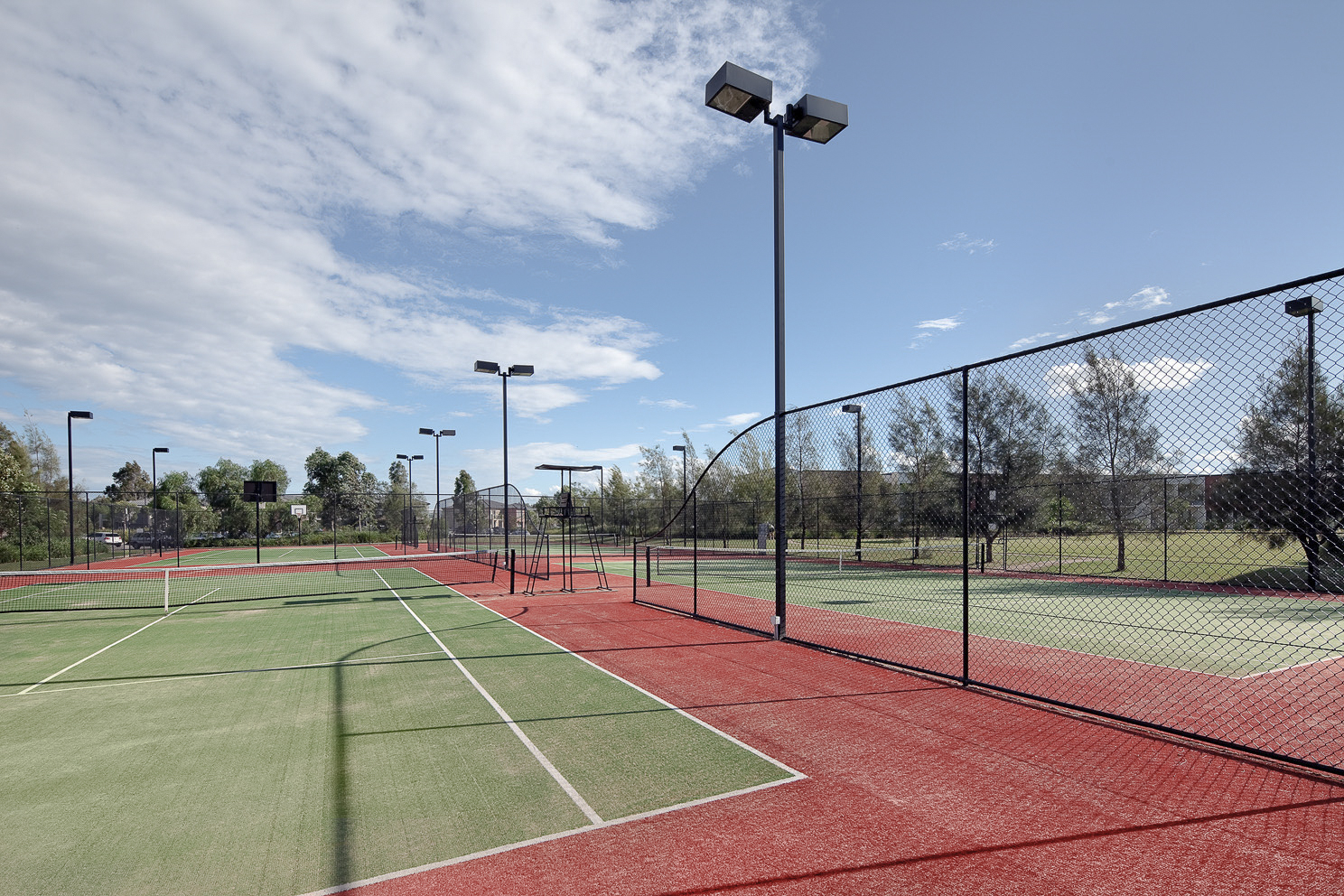 Tennis & Basketball Courts