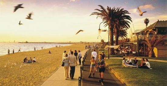 St Kilda Beach