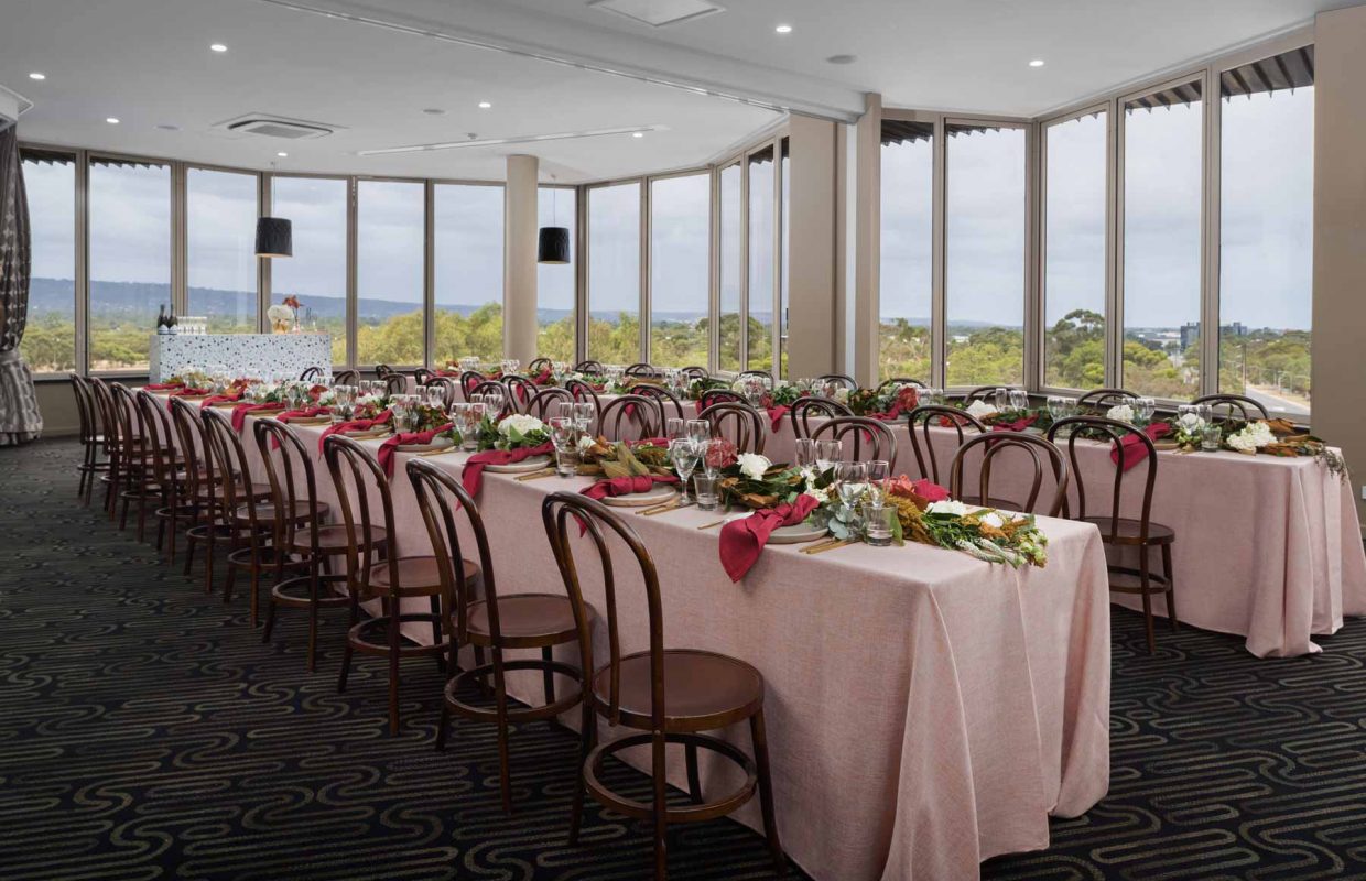 Wedding Banquet Setup - Rydges Adelaide
