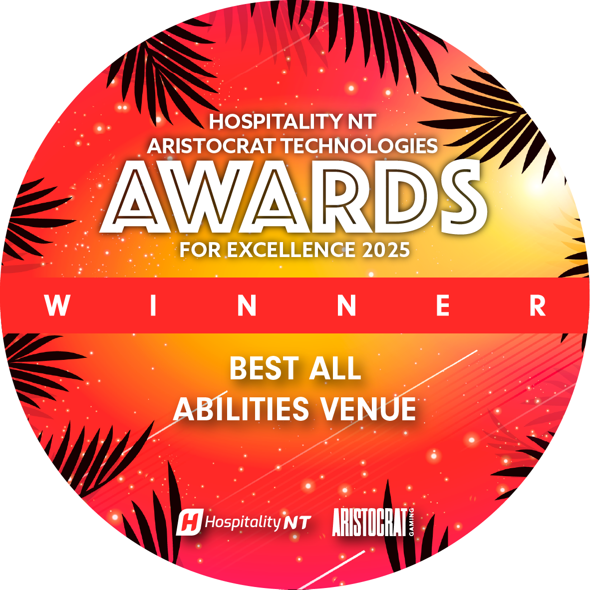 Hotel award badge