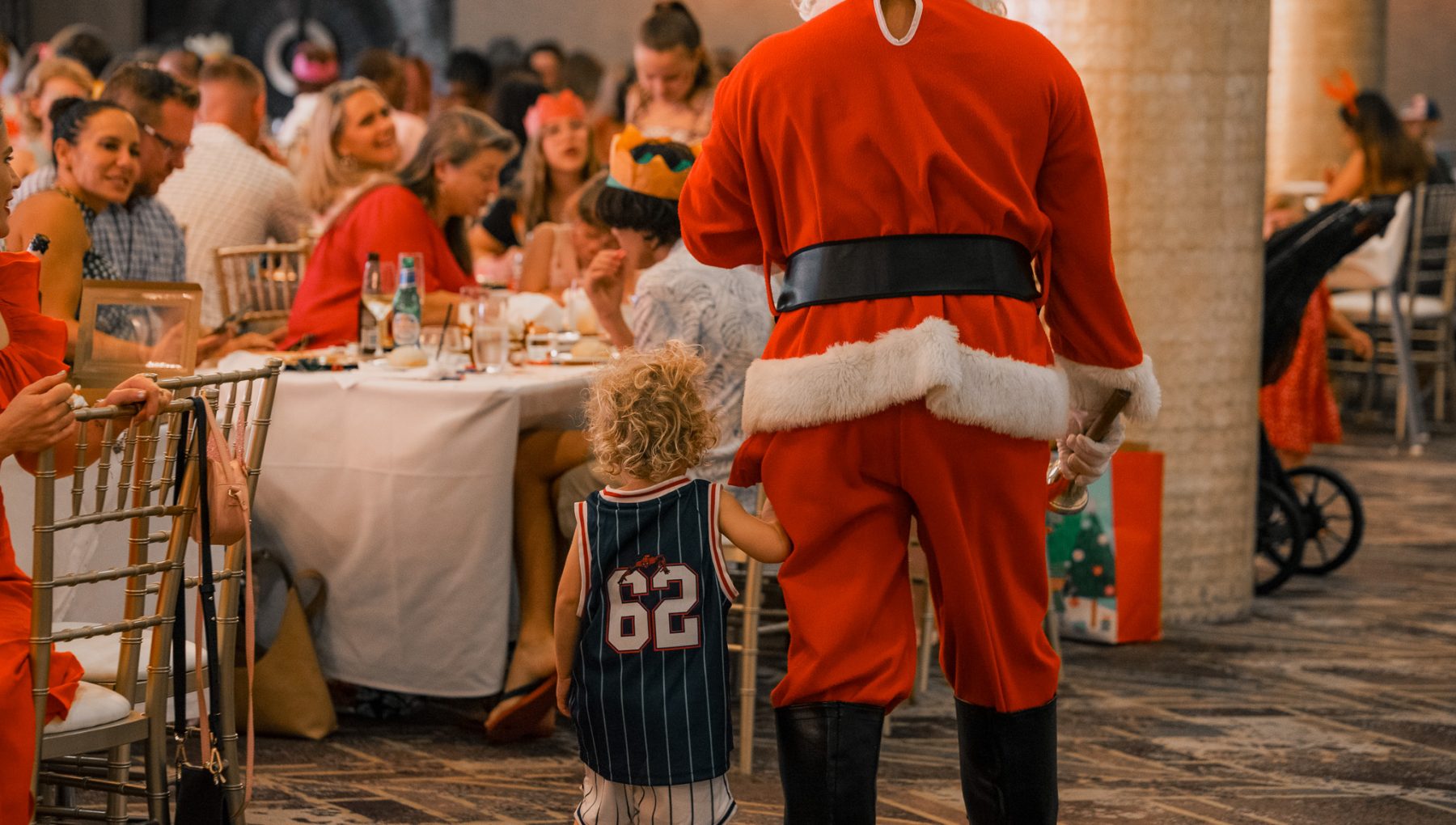Christmas Day Kids Santa