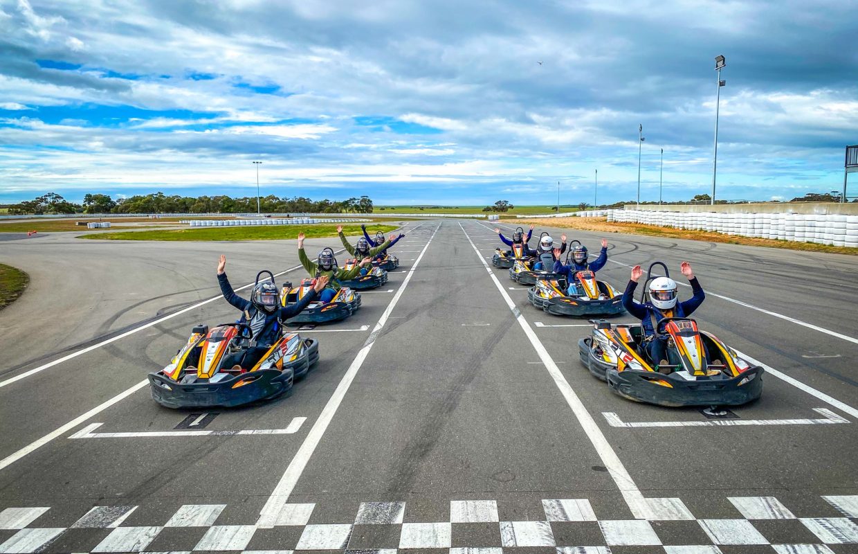 Karting at The Bend
