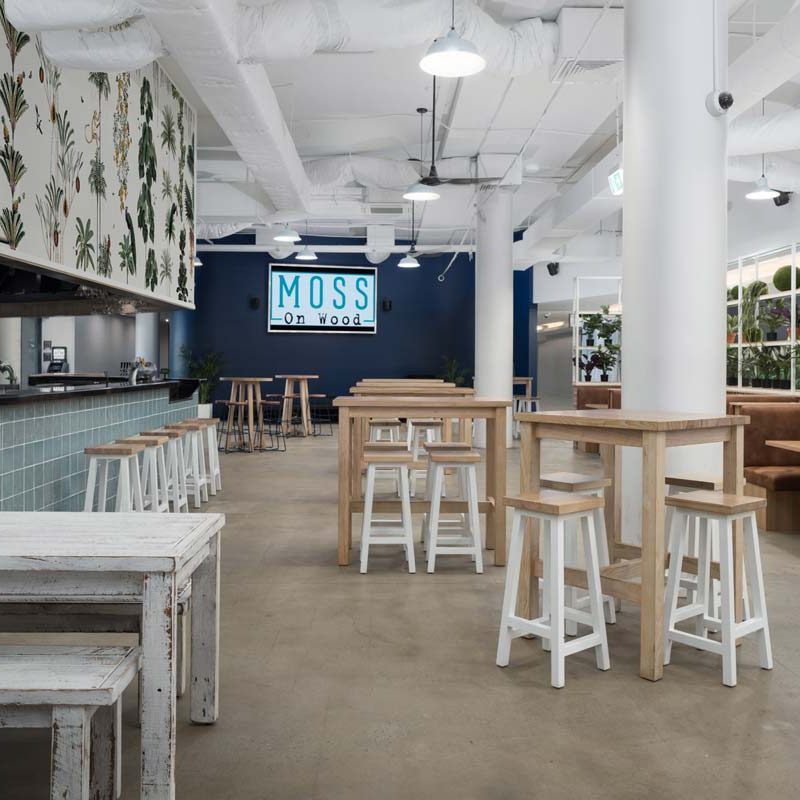 Moss on Wood - Function and Events venue - Bar and Stools
