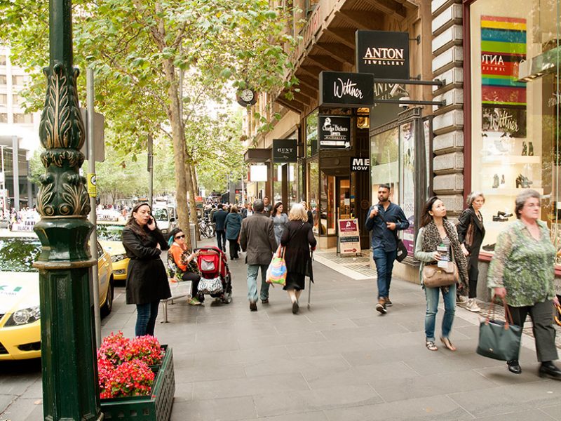 Collins Street Boutiques Melbourne