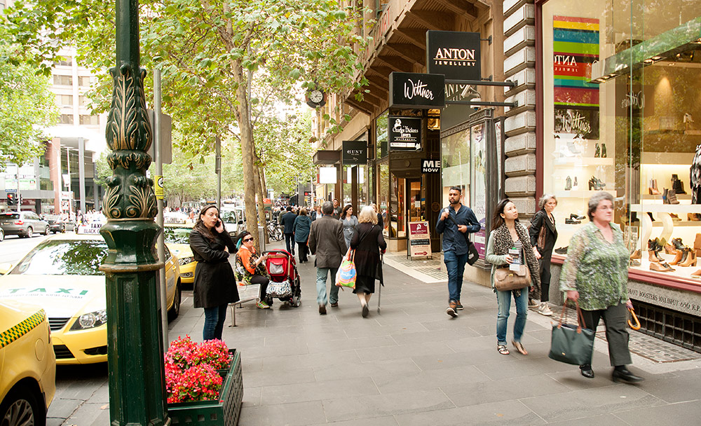 Collins Street Boutiques Melbourne