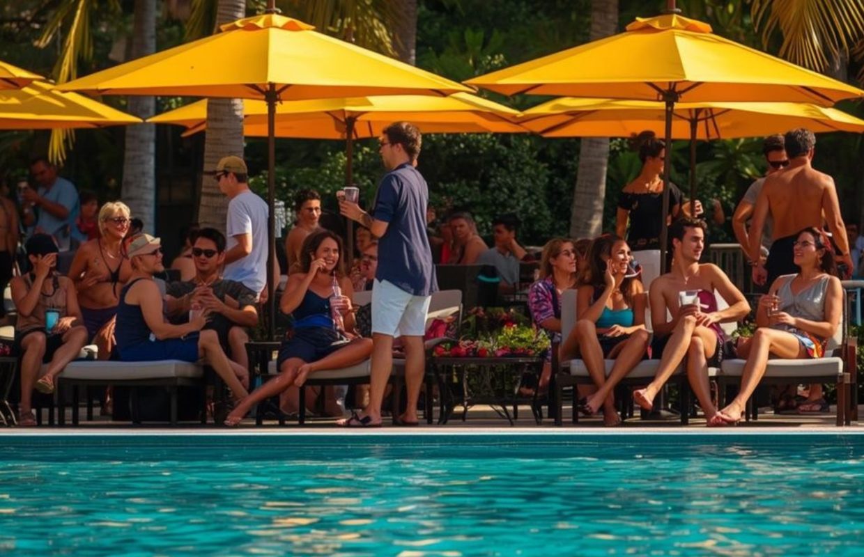 BBQ Pool Party