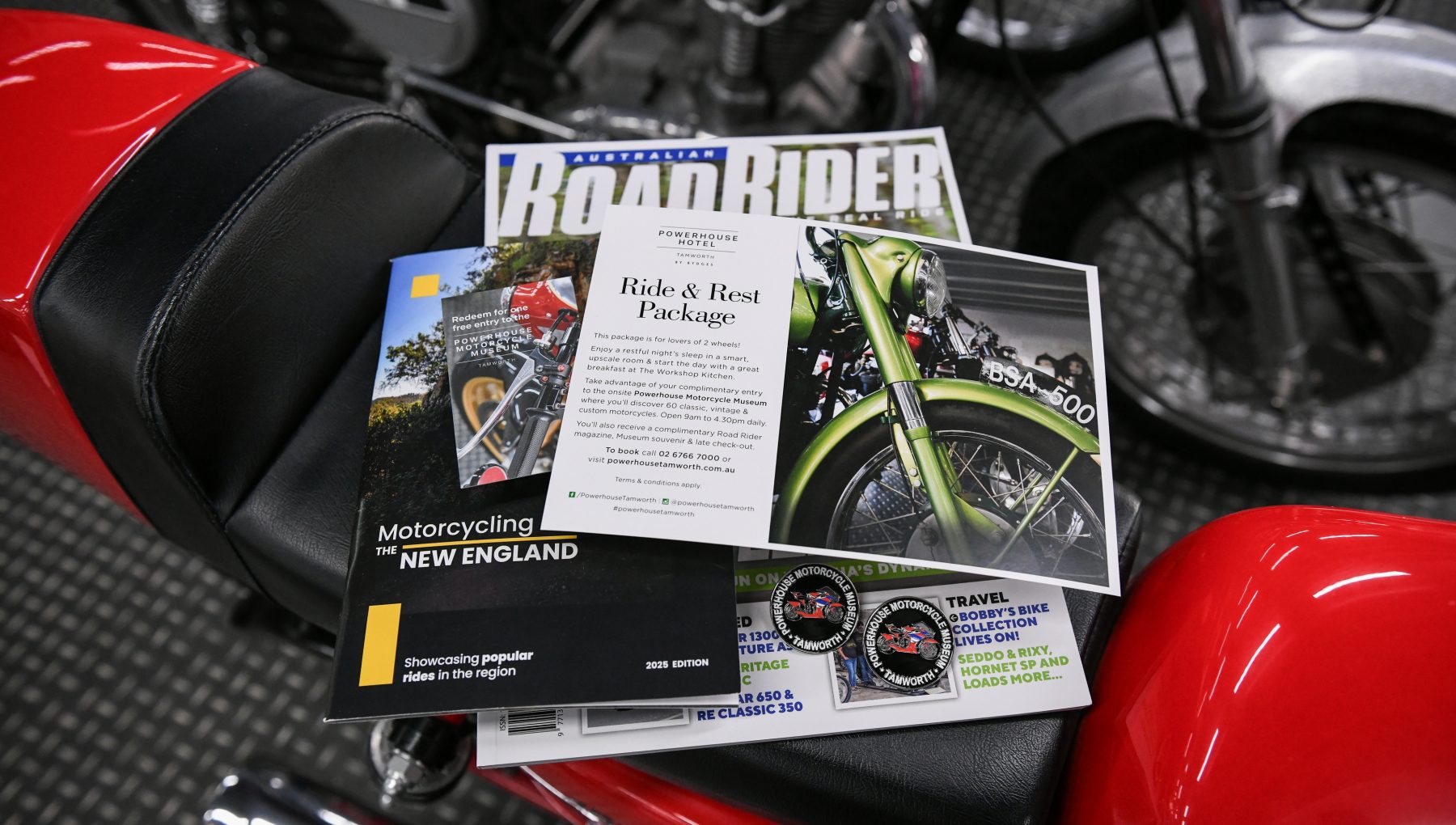 Ride & Rest Package