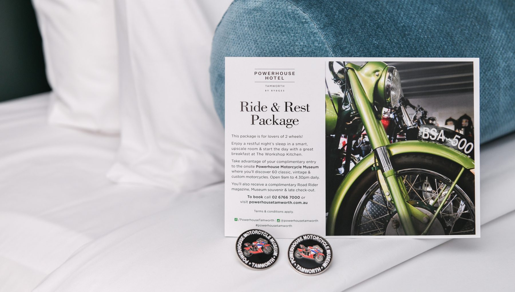 Ride & Rest Package